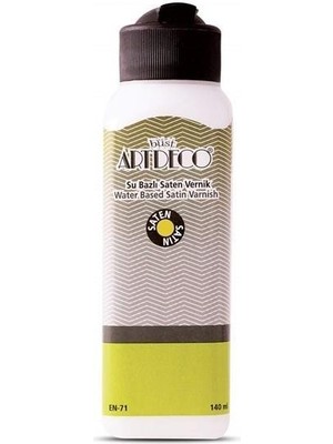 Artdeco Su Bazlı Saten Vernik 140 ml Ahşap ve Mobilya Yüzeyleri İçin Koruyucu Kaplama