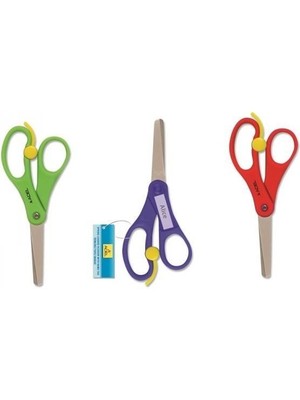 Adel İsimlikli Okul Makası 30 Parça Renkli Tasarım ve Kullanım Kolaylığı ile