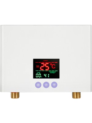 Buyfun Anında Şofben 3kw Mini Elektrikli Tankless Şofben LED (Yurt Dışından)