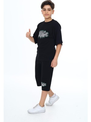 Angelos Girls Erkek Çocuk Kaprili Alt-Üst Takım LX7111