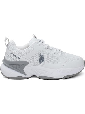 U.S. Polo Assn. Maybe Wmn 4fx Beyaz Sneaker Kadın Ayakkabı