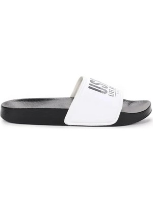 U.S. Polo Assn.  Gusty 4fx Beyaz Erkek Terlik