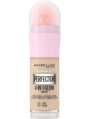 New York Instant Perfector Glow 4 Etki 1 Arada Fondöten- 00 Fair Light 20 ml