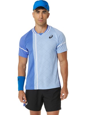 Asics Men Match Actibreeze Ss Top Erkek Sapphire Kısa Kollu Tshirt 2041A282-403