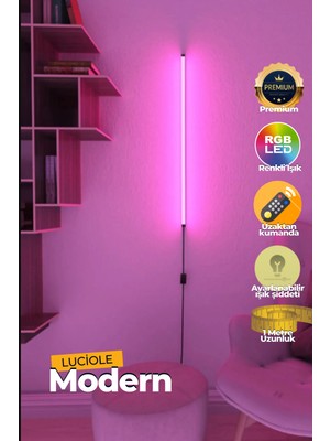 Luciole  Aplik Uzaktan Kumandalıyatak Üstü Tv Yanı Oturma Odası Rgb Çok Renkli Lcapl1