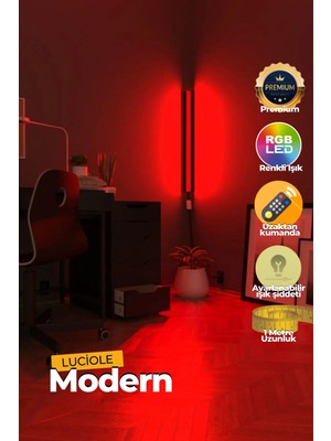 Luciole  Aplik Uzaktan Kumandalıyatak Üstü Tv Yanı Oturma Odası Rgb Çok Renkli LCAPL19