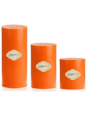 Depposite Small 3 Lü Set Mum 7 x 10 x 15 cm Turuncu