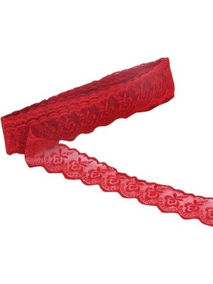 Depposite Danteli Kurdele 4 cm - 10 Metre Kırmızı