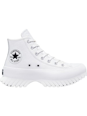 Converse Chuck Taylor All Star Lugged 20 Leather Kadın Beyaz Günlük Ayakkabı