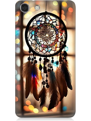 Teknomeg Vestel Venus V4UYUMLU Düş Kapanı Dreamcatcher Desenli Silikon Kılıf