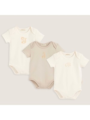 Chakra Jungle 3lü Body Set Taş/ekru