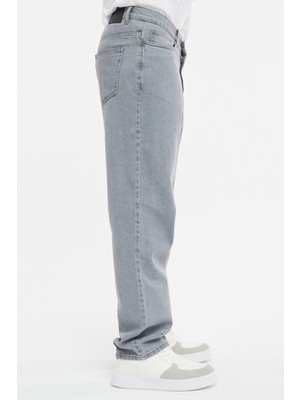 Cedy Denim Erkek Yüksek Bel Bol Kesim Baggy Loose Fit Jean PANTOLON-C352