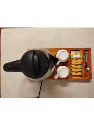 AR&MA WOOD 1 Adet Kettle Sunum Tepsisi, Otel Sunum Tepsisi, Fincan Çay Altlığı, Ketıl Sunumluk, Kayın