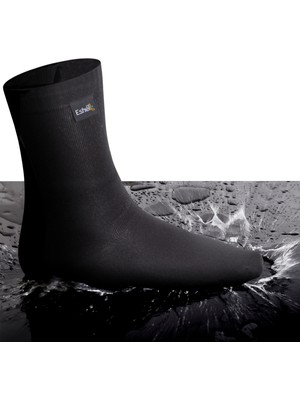 Eshel Su Geçirmez Çorap, Termal Siyah Çorap, Balıkçılık Avcılık Spor Çorabı