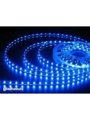 DükkanOn LED Şerit 3 Çipli 5 M 12V Mavi Renk