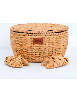 Zoa Collection Yengeç Rattan Sepet