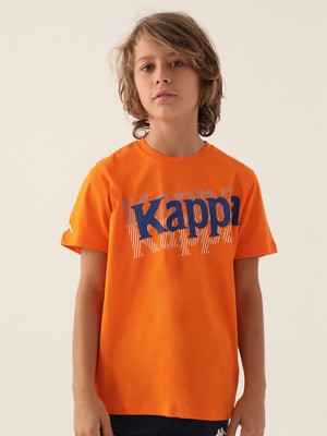 Kappa Erkek Çocuk Turuncu Tişört