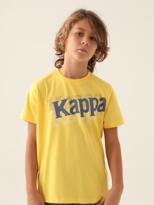 Kappa Erkek Çocuk Tişört 5-15 Yaş Limon