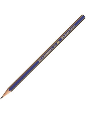 Faber-Castell Goldfaber Dereceli Kalem 1221 7B Mavi Renk ile Hassas Çizim Deneyimi