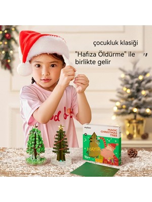 Decisivemicro Sihirli Noel Ağacı Kristal Çocuk Oyuncağı (Yurt Dışından)