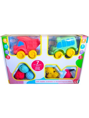 Erpa Oyuncak Yumuşak Vinil Seti 7'li 661624