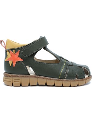 Kifidis S24V013 Kifidis-Kids Erkek Çocuk Deri Sandalet 25-30