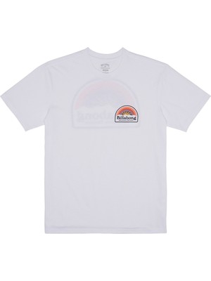 Billabong Sun Up Ss Erkek Beyaz Tişört