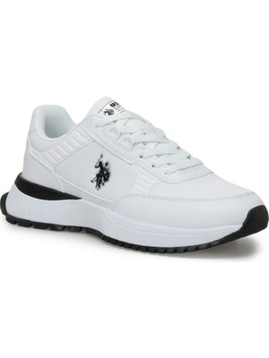 U.S. Polo Assn.  Marcus 4fx Beyaz-Siyah Günlük Erkek Sneaker Ayakkabı