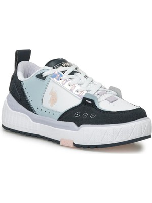 U.S. Polo Assn. Dance Wmn 4fx Beyaz-Laci Kadın Sneaker Ayakkabı