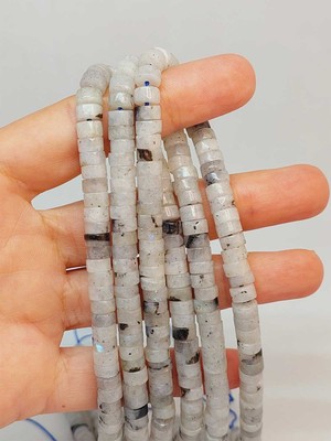 Yaşam Tohumu Ay Taşı Şekilli 3X6MM Dizi (49356)