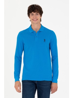 U.S. Polo Assn. Erkek Kobalt Sweatshirt 50276503-VR077