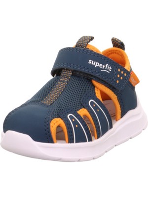 Superfit  Erkek Çocuk Sandalet 1-000478-8080-1 Süperfit Wave Mavı