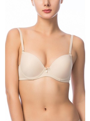 NBB Kadın Ten Rengi Mikro Kaplı Destekli Sütyen 3525