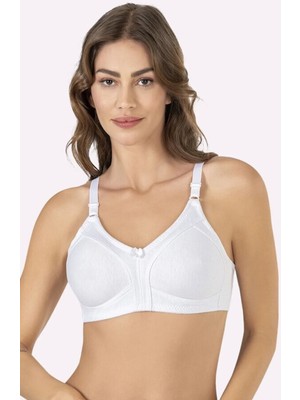 NBB 2 Li Ekonomik Paket % 100 Pamuk Penye Toparlayıcı Sütyen NBR351