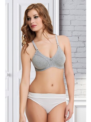 NBB Gri Penye Sütyen