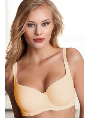 NBB Annehayali Kadın Siyah Basic Toparlayıcı Kaplı Balenli Sütyen 3613