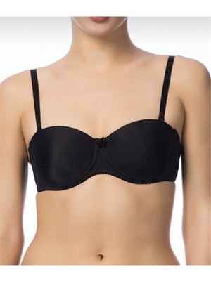 NBB 2'li Kadın Straplez Dolgusuz Kaplı Sütyen 3510