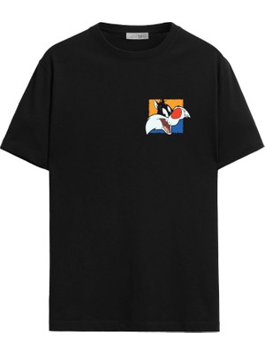 BRZ Collection Unisex Çocuk Sylvester T-Shirt