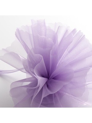 Kuzey Oyuncak 27 METREX70 cm Lila Süsleme Tülü Lila Tül Araba Kına Gecesi Düğün Dekor Tül Lilac Decoratıon Tulle