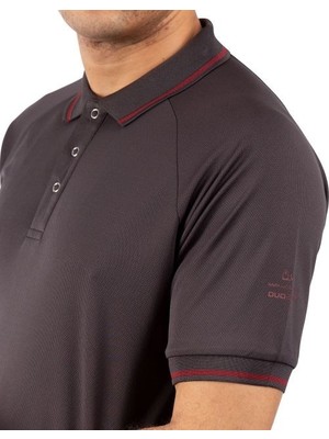 Trespass Erkek Bonıngton - Male Polo Top TP100 Dark Grey Polo T-Shırt MATOPOL10003-072