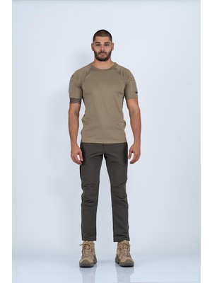 Combat Tactical T-Shırt Tactıcal K.kol Mars - 801