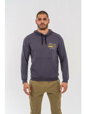 Combat Tactical Sweatshırt Kapşonlu - 904 - B36 - Antrasit