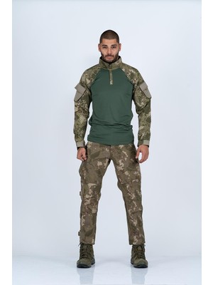 Combat Tactical Pantolon Komando Softshell Kamuflaj - 508