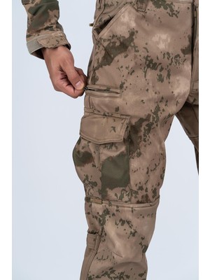 Combat Tactical Pantolon Komando Softshell Kamuflaj - 508