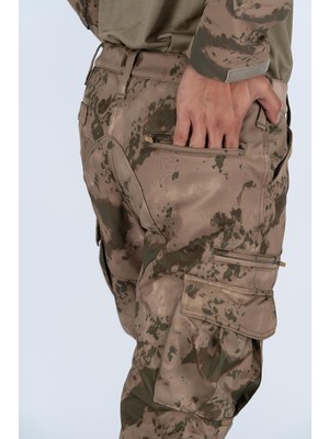 Combat Tactical Pantolon Komando Softshell Kamuflaj - 508