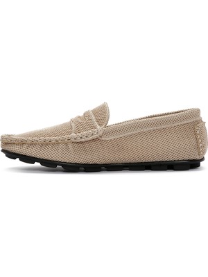 Derimod Erkek Bej Loafer