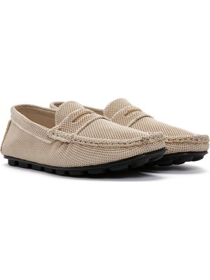 Derimod Erkek Bej Loafer