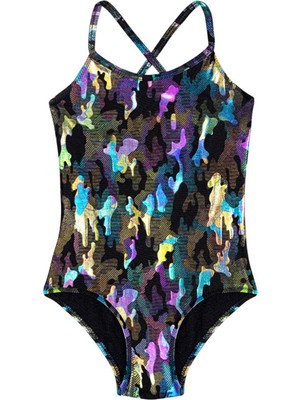 Slipstop Kız Çocuk Latoya Junior Swimsuit Mayo