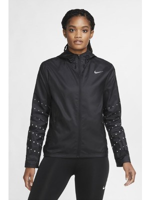 Nike Windrunner Running Full Zip Jacket Reflective Kapüşonlu Kadın Ceket