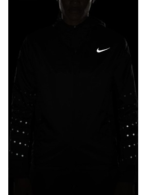 Nike Windrunner Running Full Zip Jacket Reflective Kapüşonlu Kadın Ceket